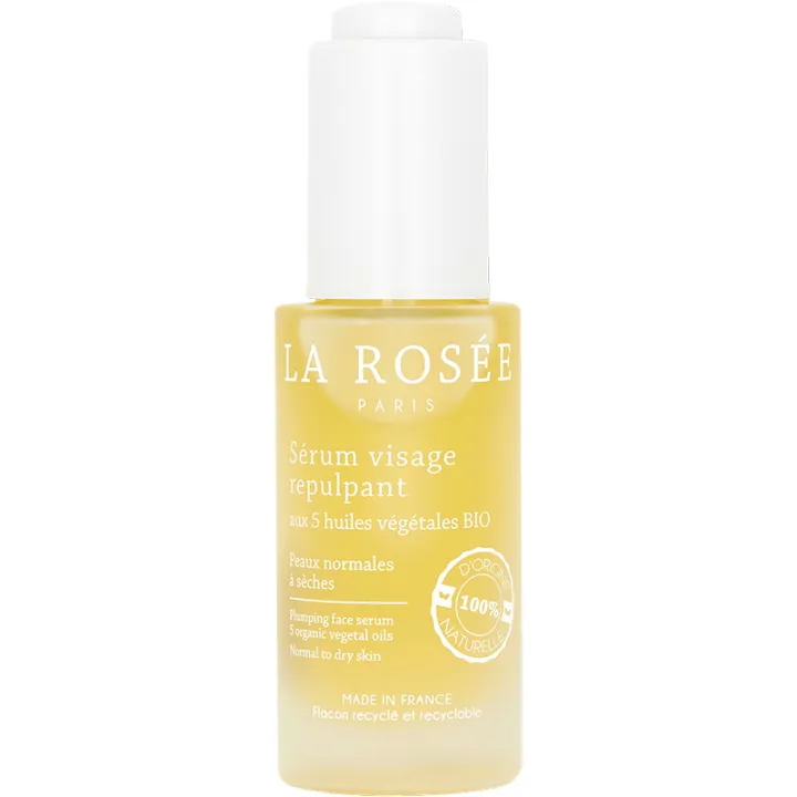 La Rosée Sérum Visage Repulpant aux 5 Huiles 30 ml
