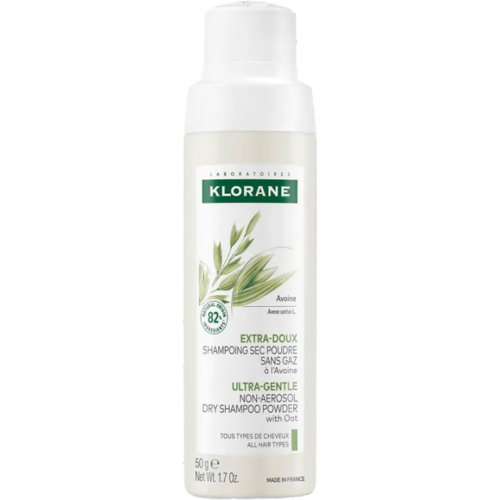 Klorane Extra-Doux Shampoing Sec Poudre à l'Avoine 50 g
