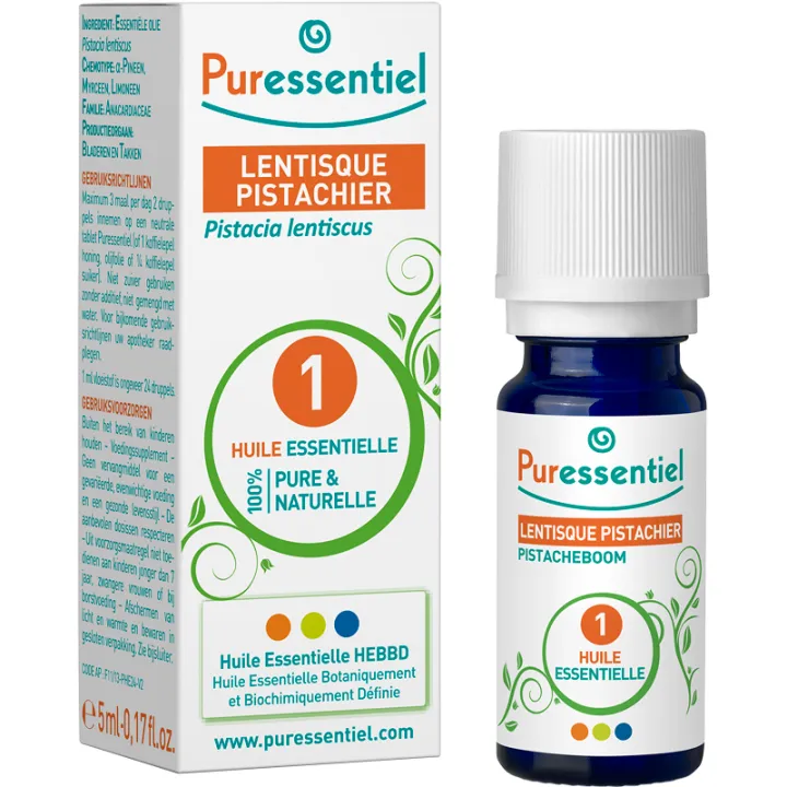 Huile essentielle Lentisque pistachier Bio 5 ml Puressentiel