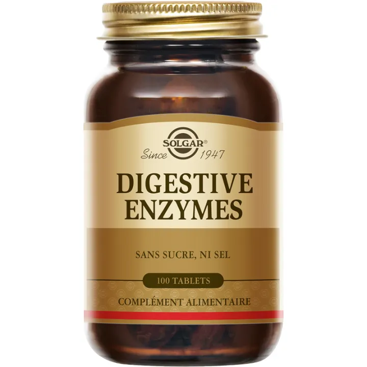 Solgar Digestive Enzymes 100 comprimés