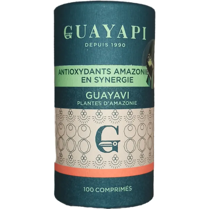 Guayapi Guayavi Synergie de Plantes d'Amazonie 100 comprimés