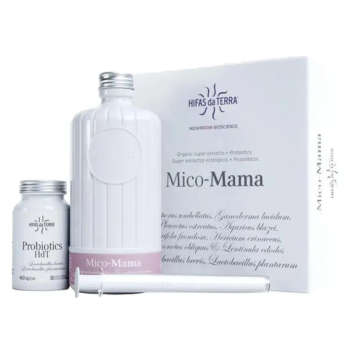 Hifas da Terra Mico-Mama 2.0 Coffret 300 ml + 30 Gélules