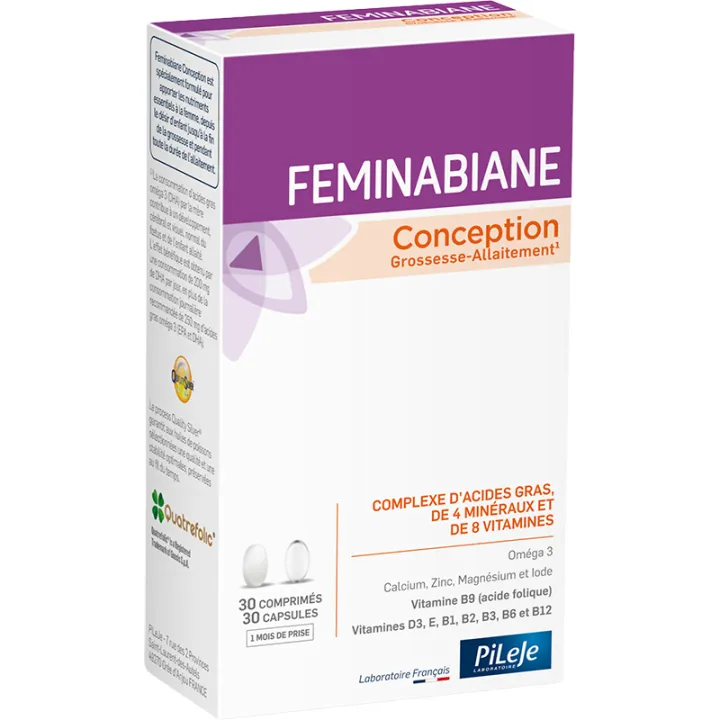 Pileje Feminabiane Conception Grossesse - Comprimés et Capsules
