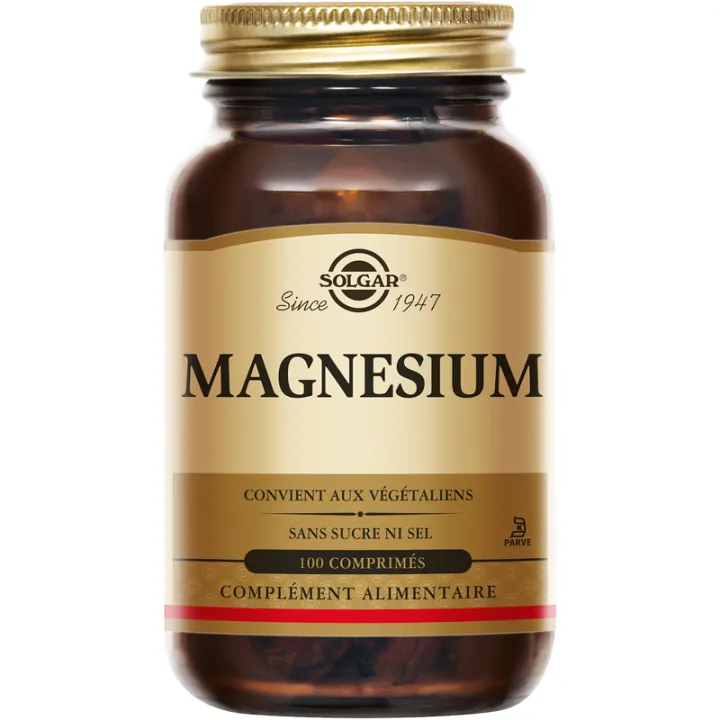 Solgar Magnésium bisglycinate 100 comprimés