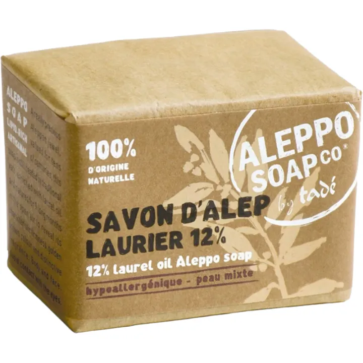 Savon d’Alep Laurier 12 % 210 g Tadé