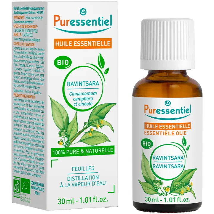 Huile essentielle Ravintsara Bio 30 ml Puressentiel