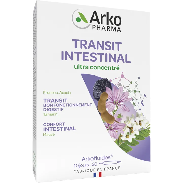 Arkopharma Arkofluides Transit Intestinal Bio 20 ampoules