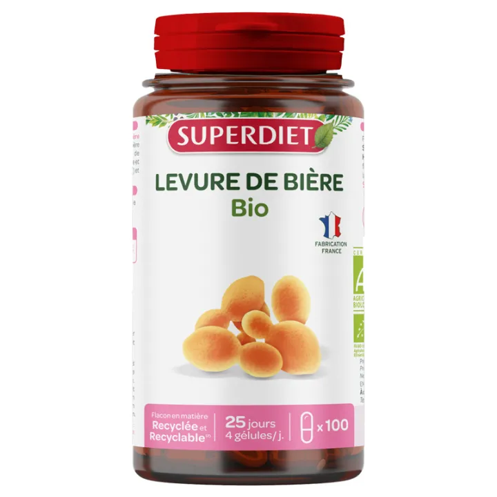 Superdiet Levure de Bière 100 gélules