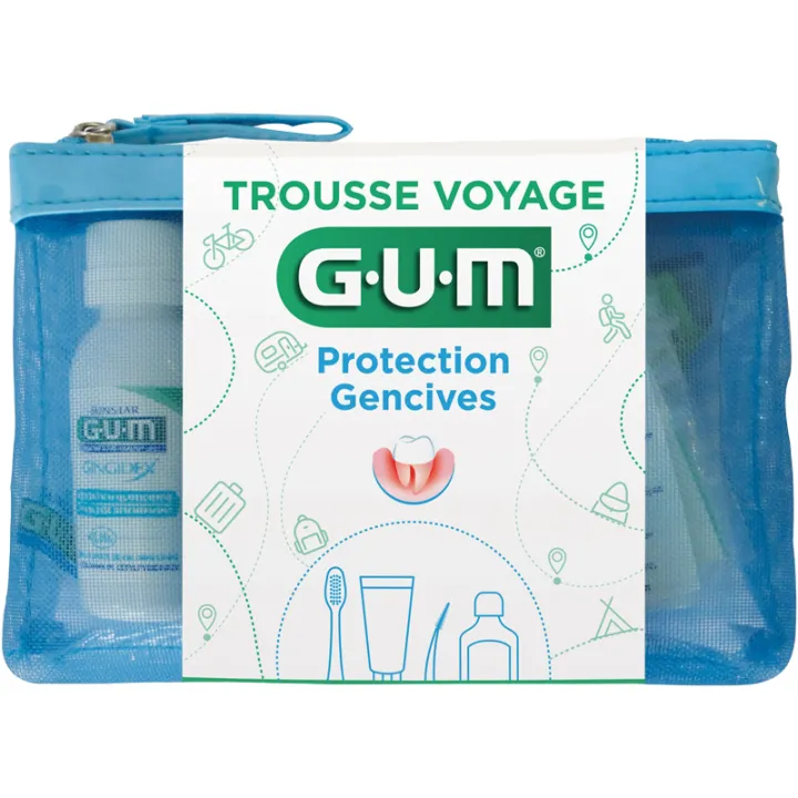 Sunstar GUM Trousse de Voyage Protection des Gencives
