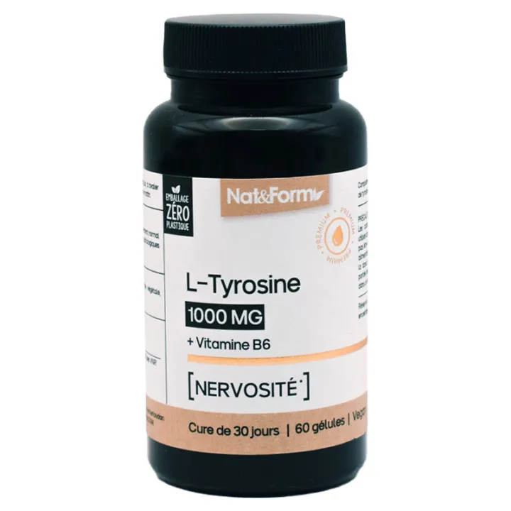 Nat & Form Nutraceutique Tyrosine 60 Gélules