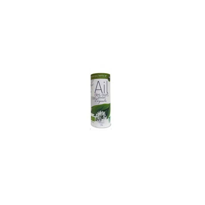 Ail des ours en poudre Bio 50 g Ecoidées