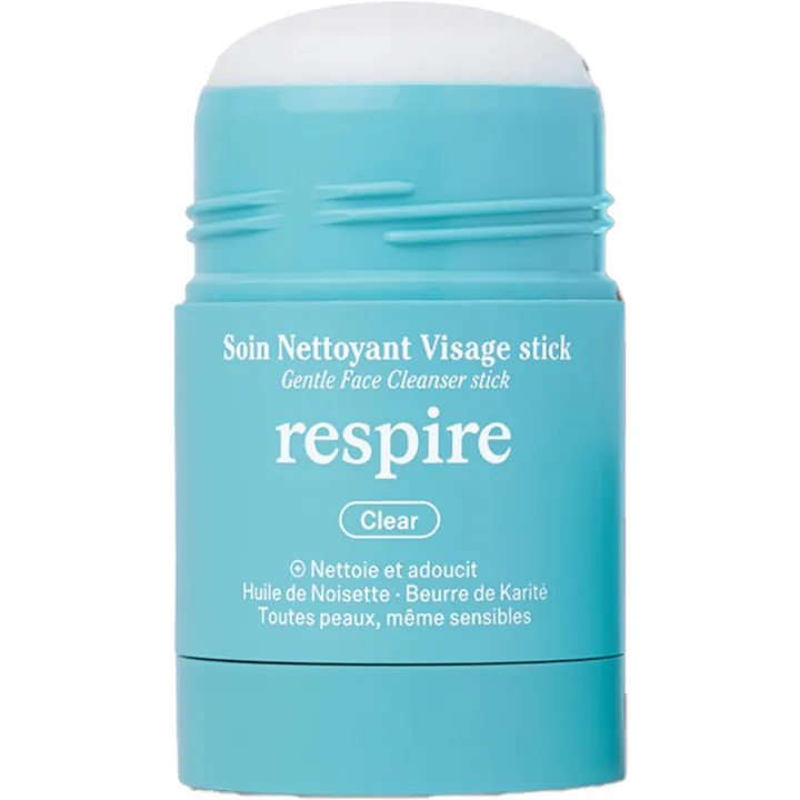 Respire Soin Nettoyant Visage Stick Solide 50 g