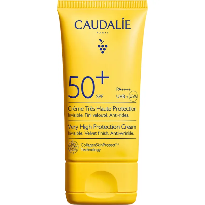 Caudalie Crème Solaire Visage Très Haute Protection SPF50+ - 50 ml