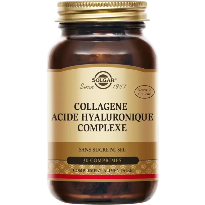 Solgar Acide hyaluronique 120 mg 30 comprimés