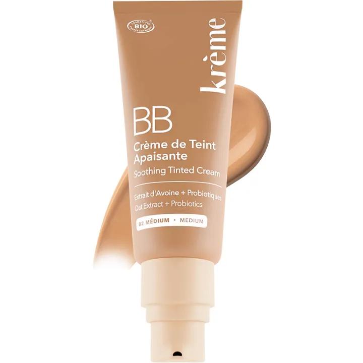 Krème BB Crème de Teint Apaisante Bio 40 ml - Teinte Médium