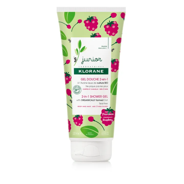 Klorane Junior Gel Douche cheveux et corps 200ml