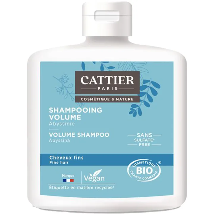 Cattier Shampooing Volume Cheveux Fins 250 ml