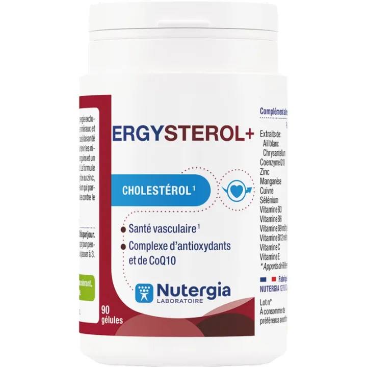 Nutergia Ergystérol+ – Équilibre du cholestérol – 90 gélules
