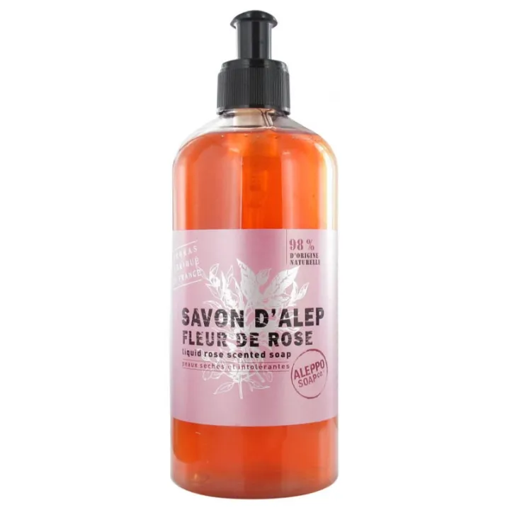 Tadé Savon Alep Liquide Fleur De Rose 500ml