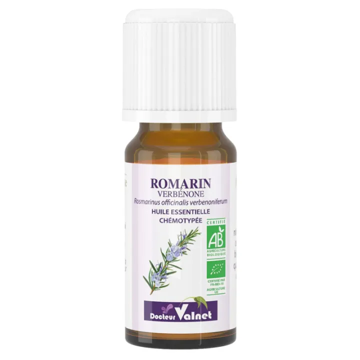 Huile Essentielle Bio Romarin à Verbénone Dr Valnet 5 ml