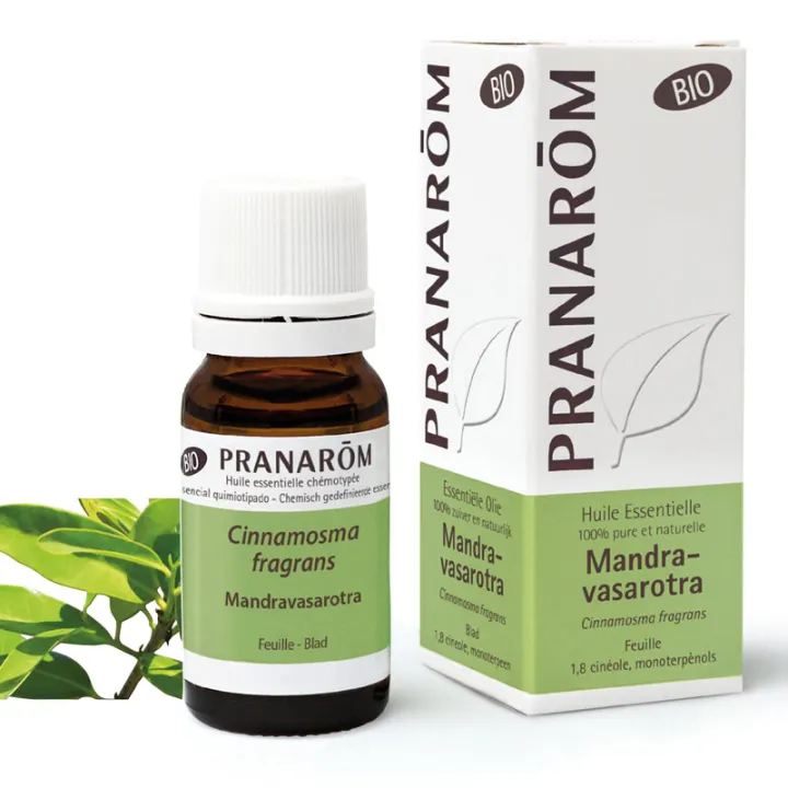 Huile essentielle BIO Mandravasarotra (saro) PRANAROM