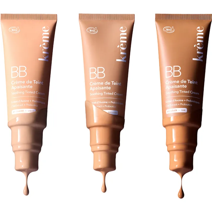 Krème BB Crème de Teint Apaisante Bio 40 ml - Teinte Clair