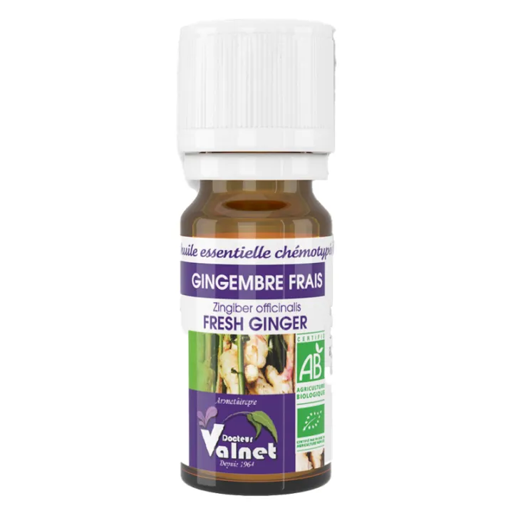 Dr Valnet Huile Essentielle Bio Gingembre Frais 5 ml