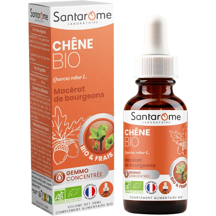 Santarome Macérat de Bourgeons de Chêne Bio – 30 ml