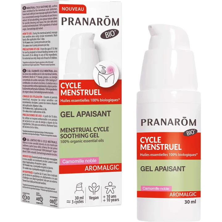 Pranarôm Aromalgic Gel Apaisant Cycle Menstruel 30 ml