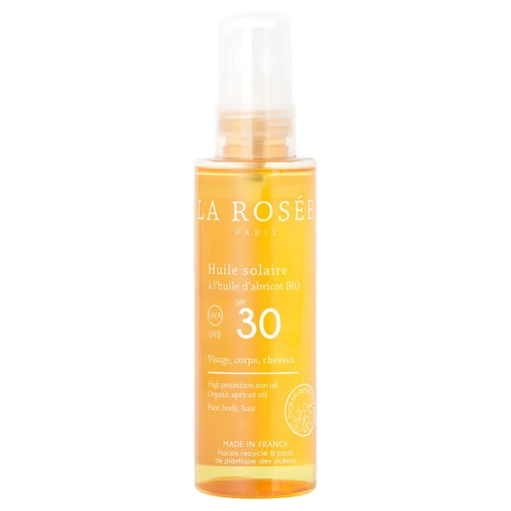 La Rosée Solaire Huile SPF 30 Bio 150ml