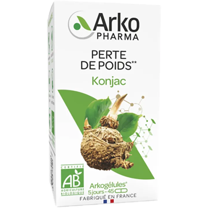 Arkopharma Arkogélules Konjac Bio 45 gélules