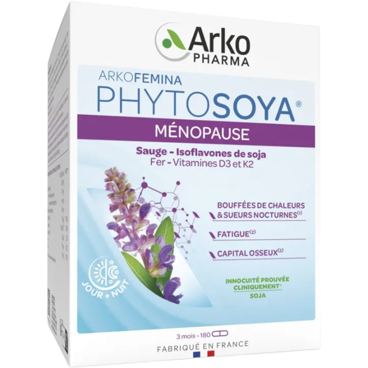 Arkopharma Phyto Soya Ménopause 180 Gélules