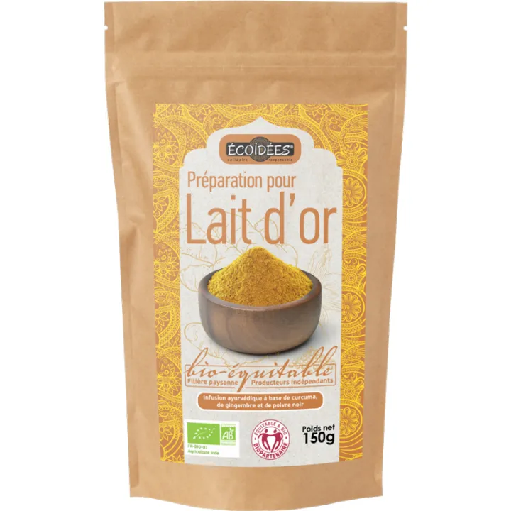 Préparation pour Lait d’Or Bio 150 g Ecoidées