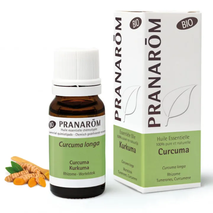 Pranarom Huile Essentielle Bio Curcuma 10 ml