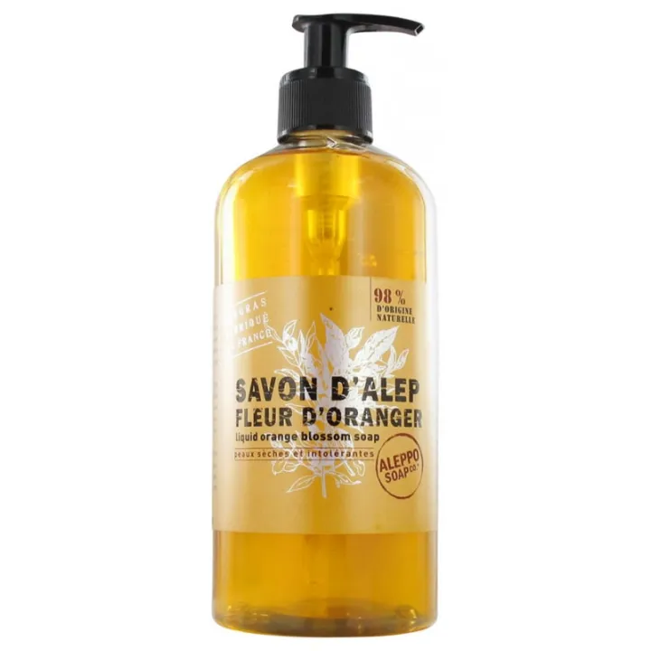 Tadé Savon Alep Liquide Fleur d'Oranger 500ml