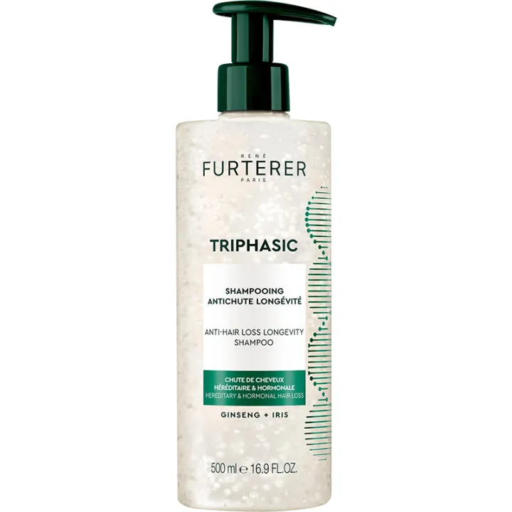 René Furterer Triphasic Shampooing Fortifiant Longévité & Densité - 500 ml