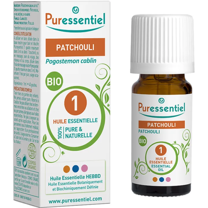 Huile essentielle Patchouli Bio 5 ml Puressentiel