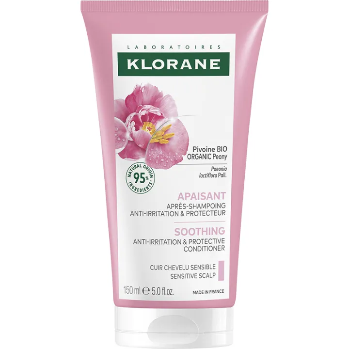 Klorane Après-Shampooing Apaisant Pivoine Bio 150 ml