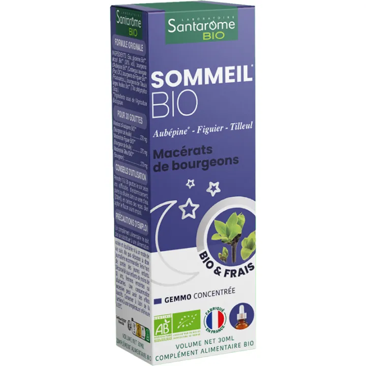 Santarome Complexe de Bourgeons Bio Sommeil – 30 ml