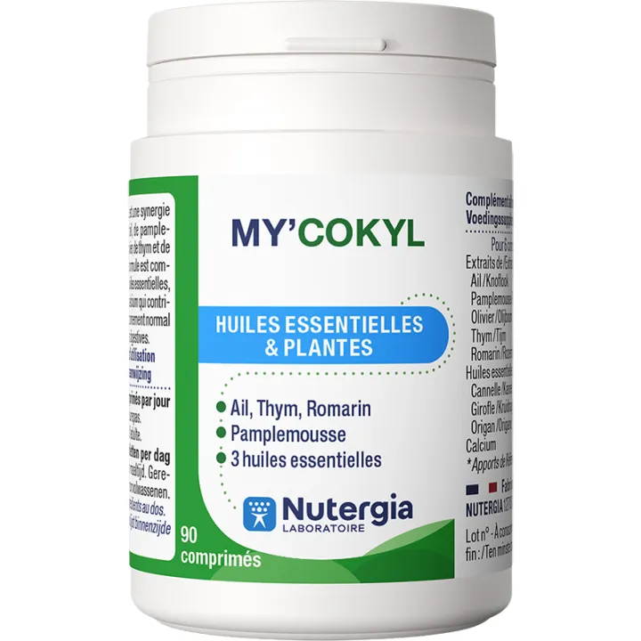 Nutergia My’cokyl – Confort digestif – 90 comprimés