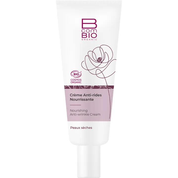 BcomBIO Crème Anti-Rides Nourrissante Peaux Sèches 50 ml