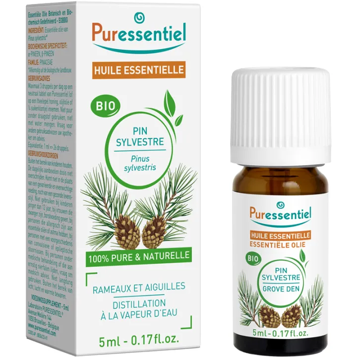 Huile essentielle Pin sylvestre Bio 5 ml Puressentiel