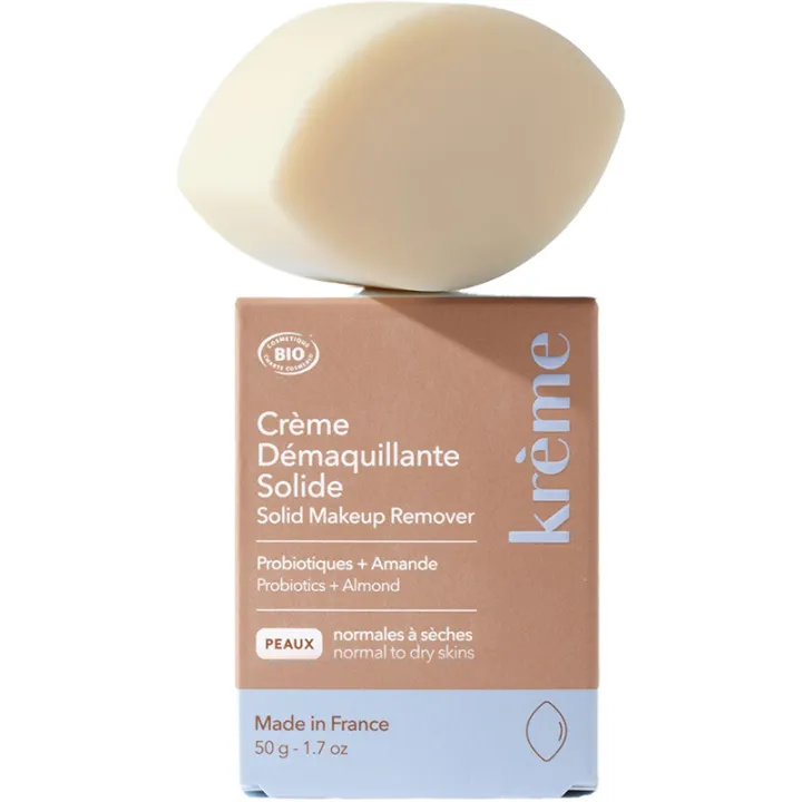 Krème Crème Démaquillante Solide Bio 50 g