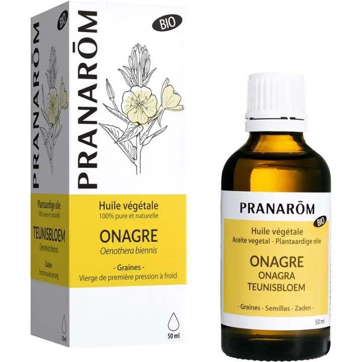 Pranarôm Huile Végétale Onagre Bio 50 ml