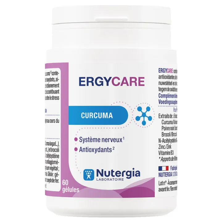 Ergycare Nutergia Curcuma 60 gélules