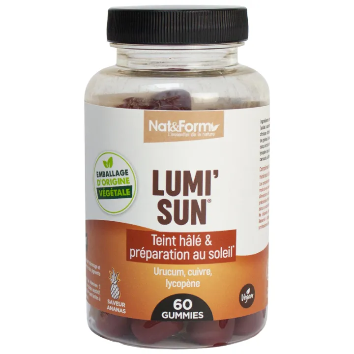 Nat & Form Gummies Solaire 60 Gommes