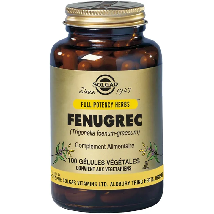 Solgar Fenugrec 100 gélules