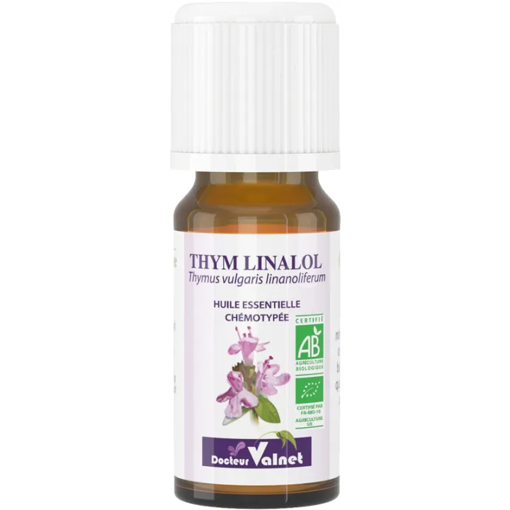 Huile Essentielle Bio Thym à Linalol Dr Valnet 5 ml