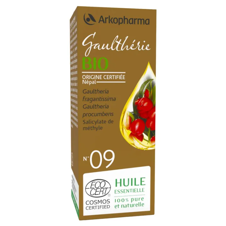 Olfae Huile Essentielle Gaulthérie Wintergreen n°9 Bio Arkopharma 10ml
