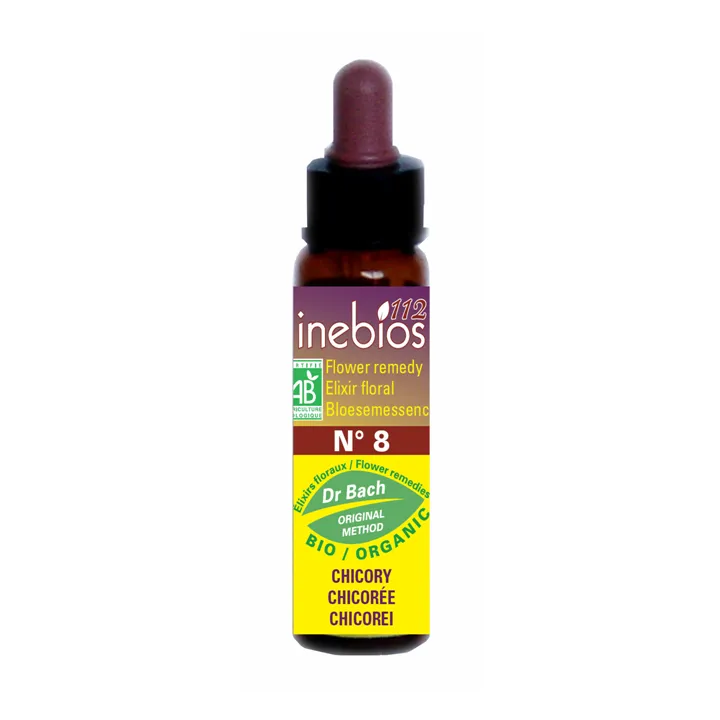 Fleurs de Bach Chicorée 10ml Inebios CHICORY N°8